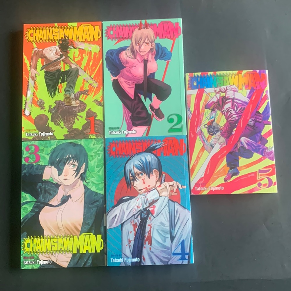 Chainsaw Man Volumes 1-5